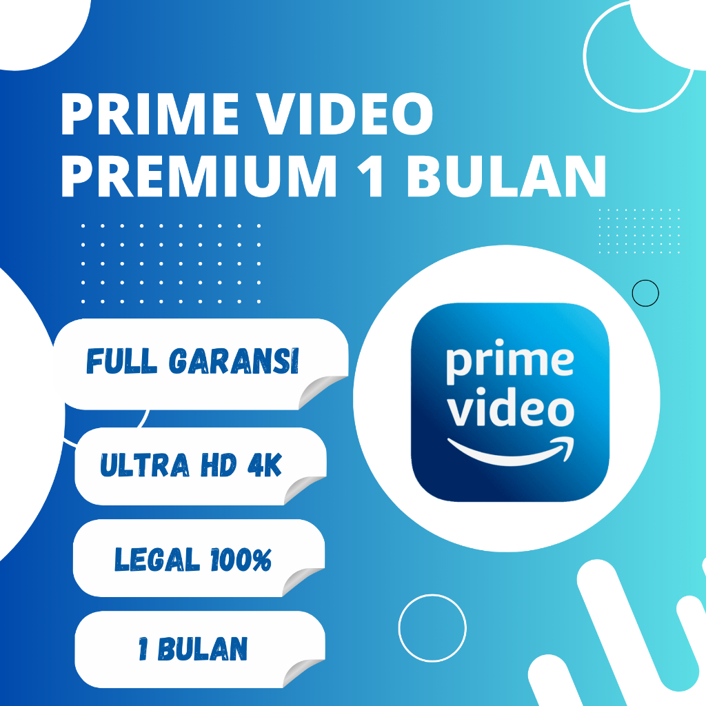 PRIME VIDEO 1 BULAN PREMIUM