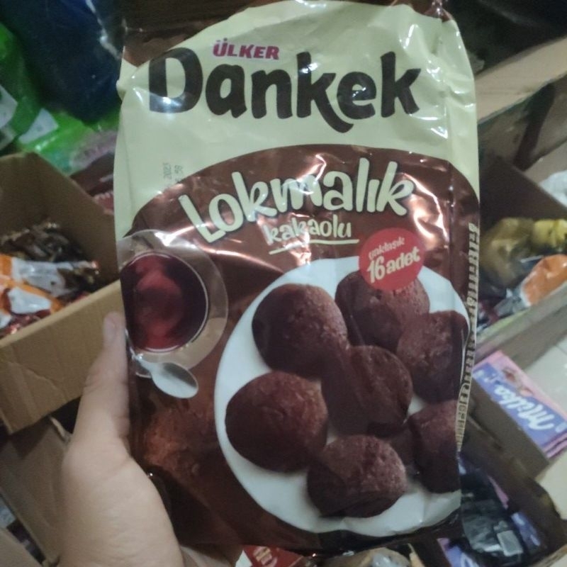 

ulker lokmalik dankek dengan coklat asli