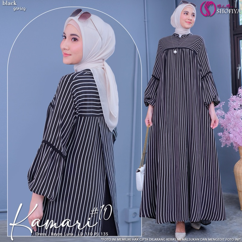GAMIS DRESS KAMARI 10 11 12 13 14 15 16 17 ORIGINAL BY SHOFIYA
