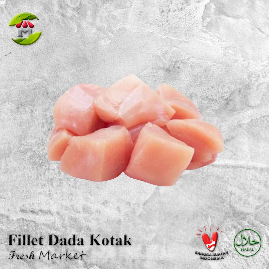 

Ay00! [JAKTIM] Fillet Dada Ayam Potong Kotak Pack 950gr