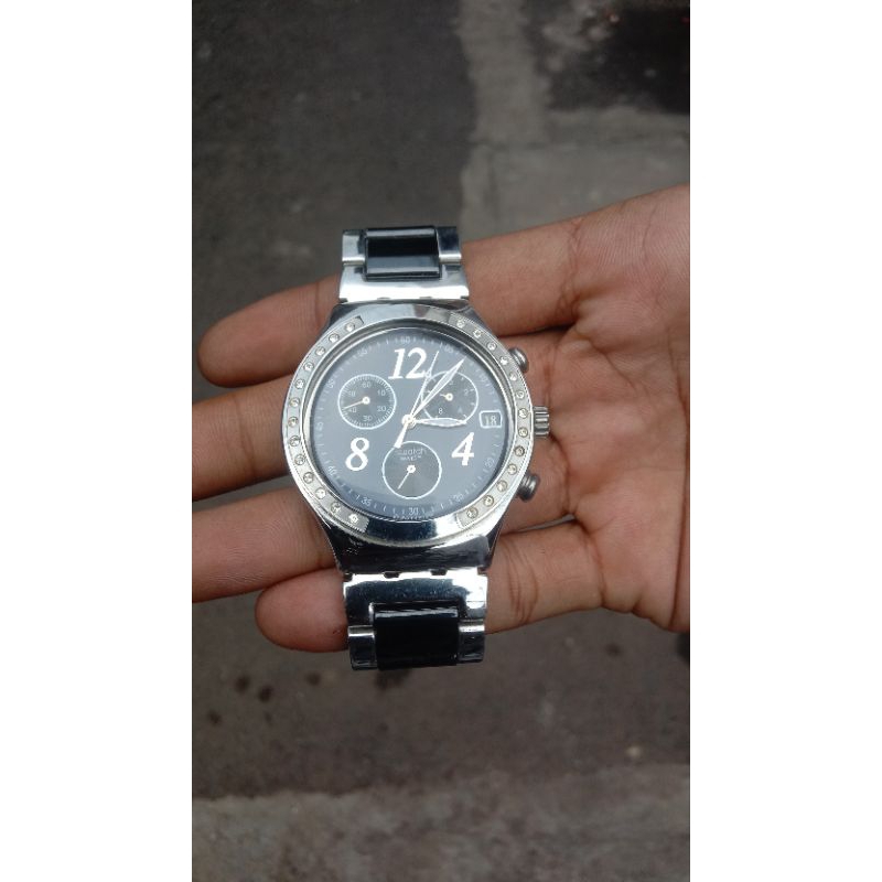 Swatch chrono irony