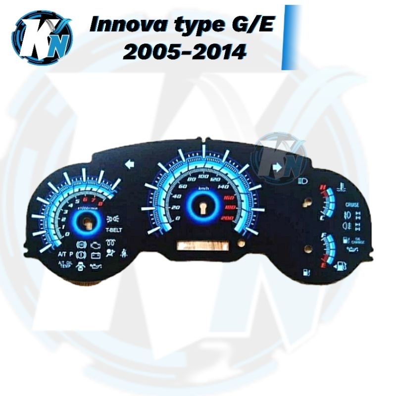 Papan Variasi Speedometer mobil Kijang INNOVA tahun 2005-2014