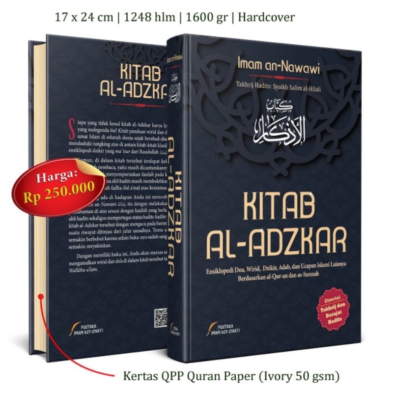 Kitab Al-Adzkar Ensiklopedi Do'a dan Dzikir Dari Al-Qur'an & Hadits - Imam An-Nawawi