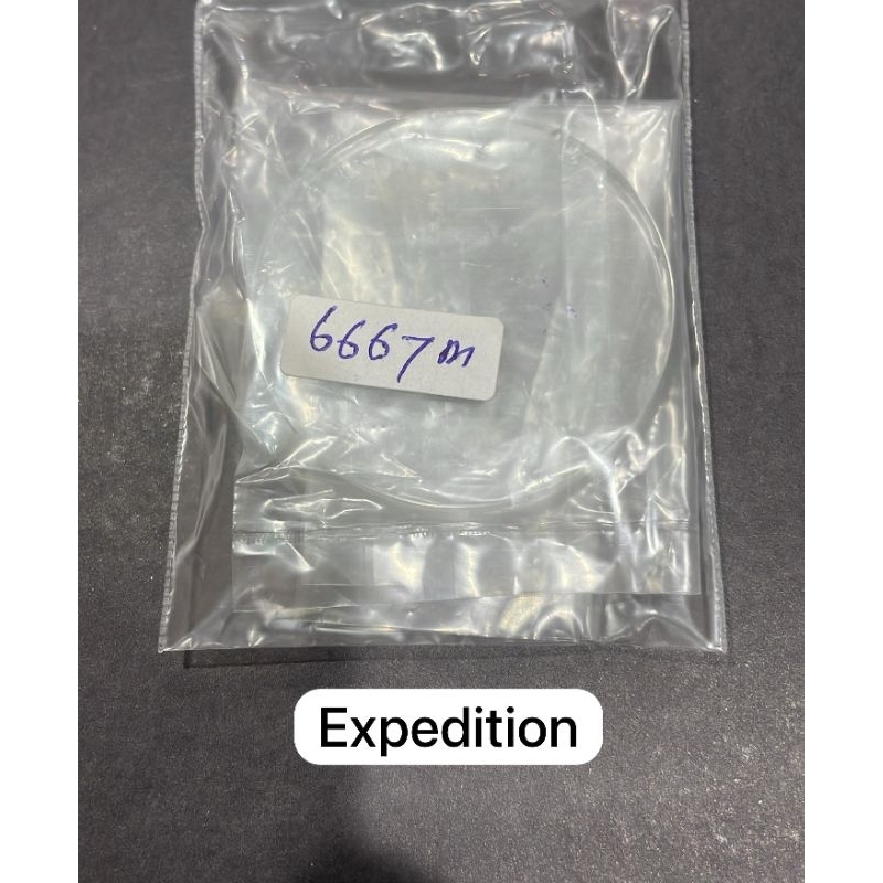 kaca jam tangan expedition 6667mc