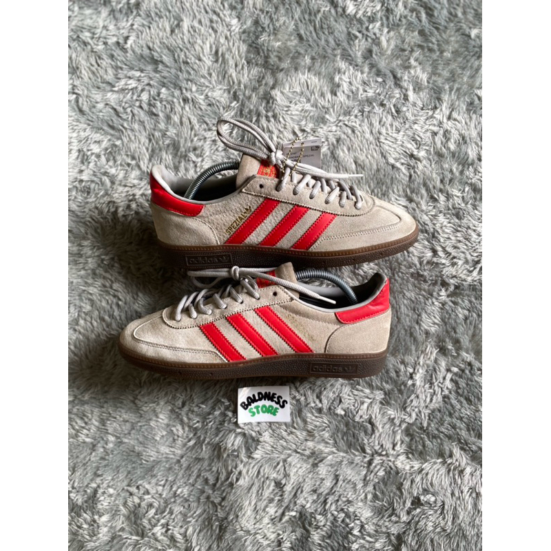 Adidas spezial grey red