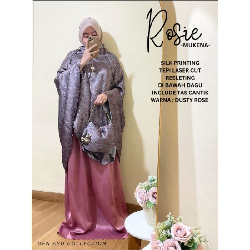 ROSIE MUKENA ORI BY DEN AYU COLLECTION/DIVA MUKENA BY DEN AYU