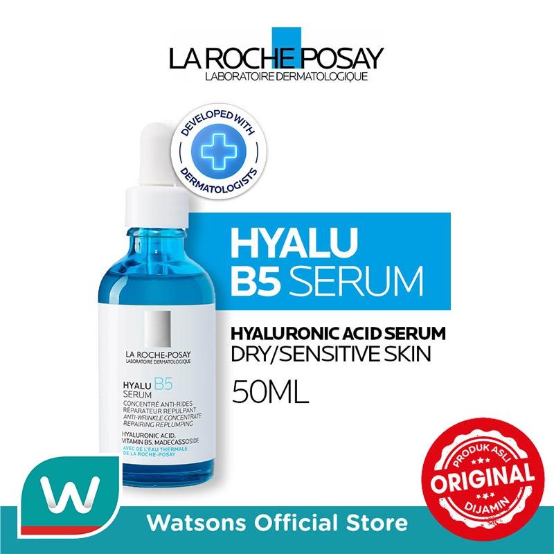 La Roche Posay Hyalu B5 Anti-Aging Serum - Serum Hyaluronic Acid Kulit Sensitif/ Kering/ Kerutan 50m