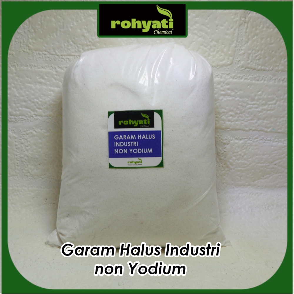 NACL /Garam Halus/ garam industri / non yodium 1kg