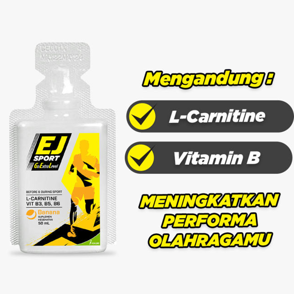 EJ SPORT Sport Gel Minuman Berenergi 50 ML