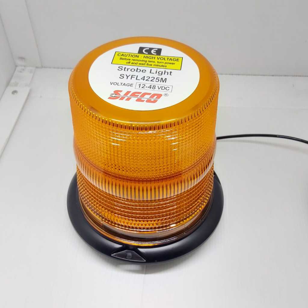 SIFCO Lampu 6 Mode Flash Rotari Rotary Blizt Led Mobil Truck Trailer Fuso Canter Hino 12/48 Volt 422