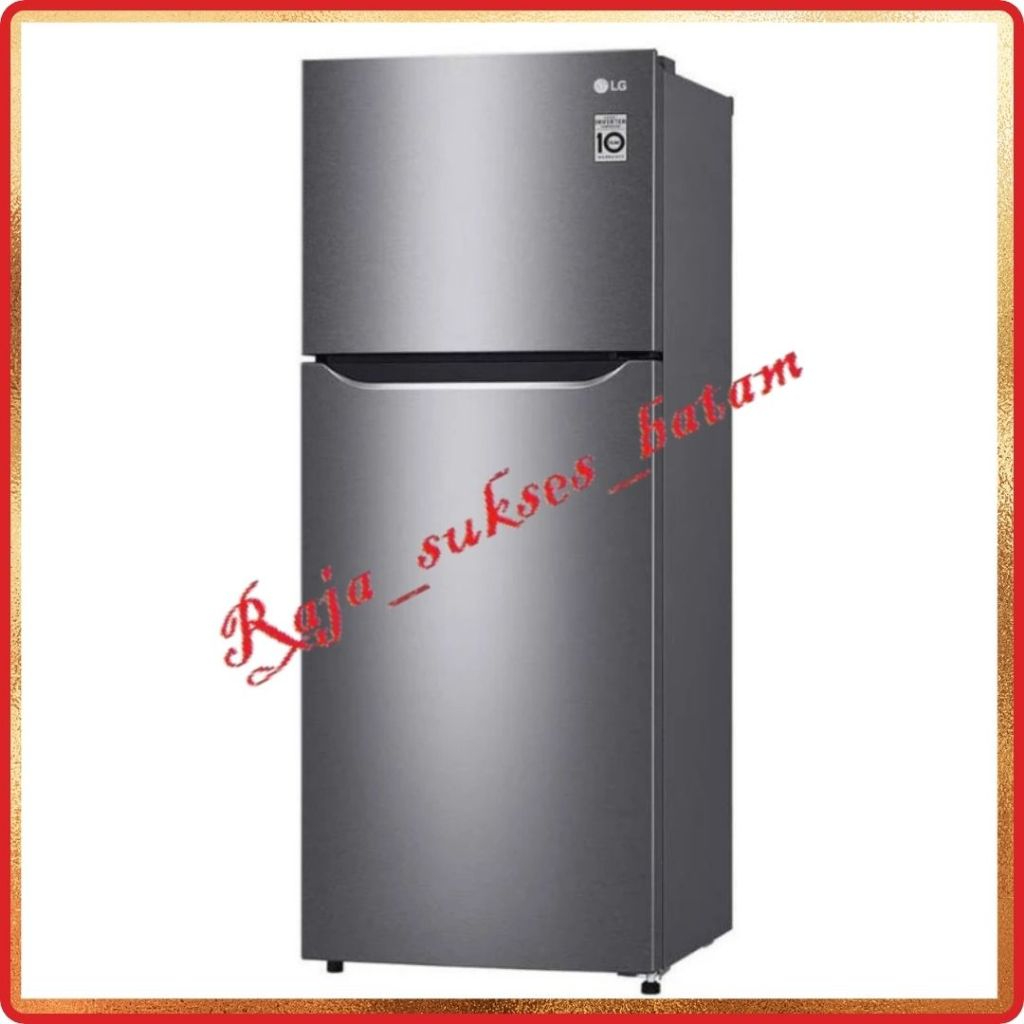 KULKAS LG Inverter 2 pintu GN-B200SQBB 200SQBB Garansi 10thn batam