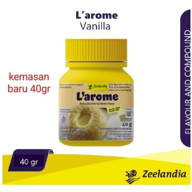 

L’arome - Larome Vanila Vanilla Susu 40gram
