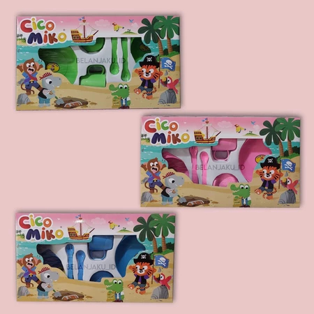FEEDING SET CICO MIKO MEDIUM - SET PERALATAN MAKAN BAYI CICO MIKO UKURAN TANGGUNG