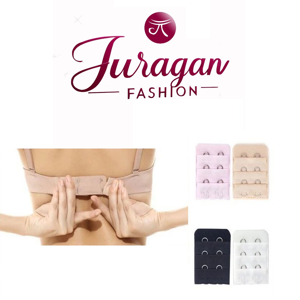 Sambungan Pengait BH Bra 2 Baris Sambungan Tali BH Bra 2 Baris Kotang Wanita Kait BH Bra