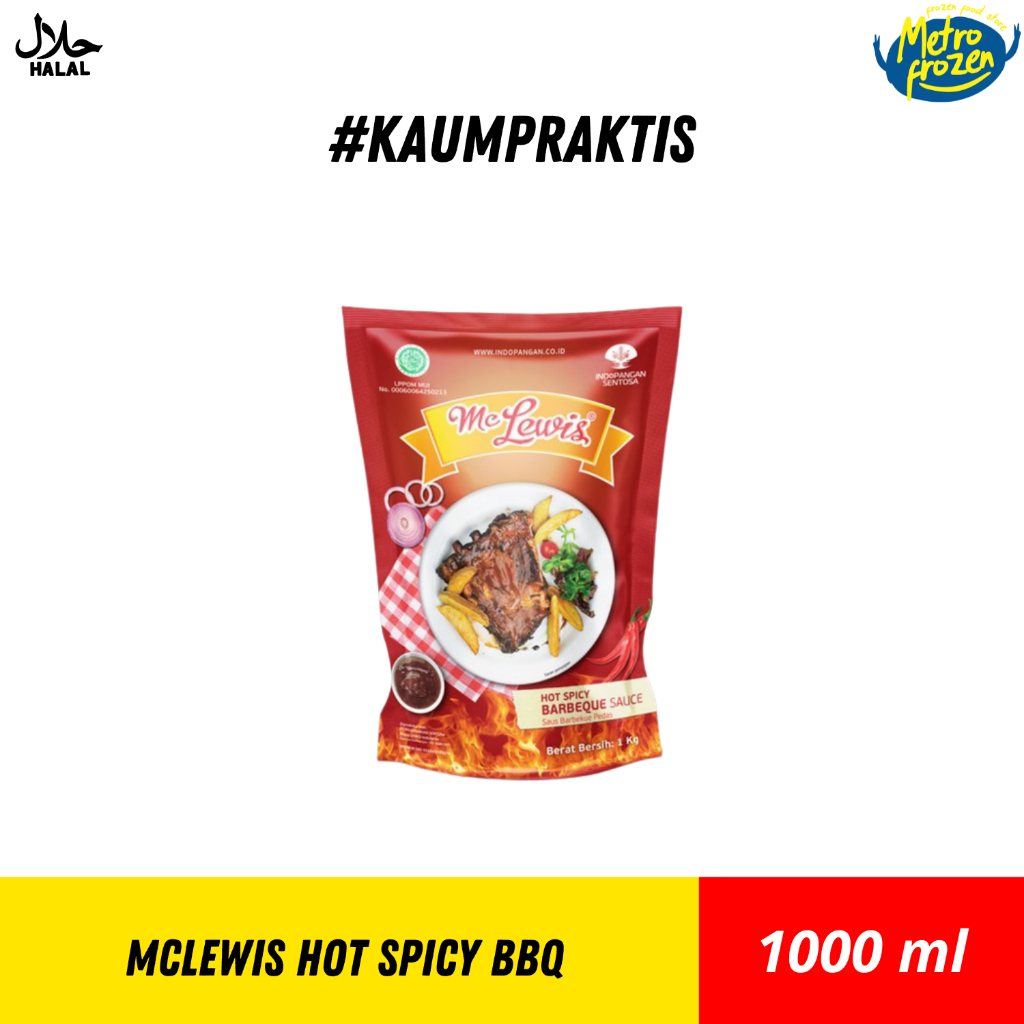 

McLewis Hot Spicy BBQ Sauce 1kg