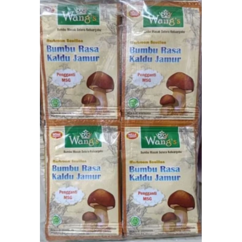 

KALDU JAMUR WANG'S 6 GR || 1 PACK ISI 24 PCS