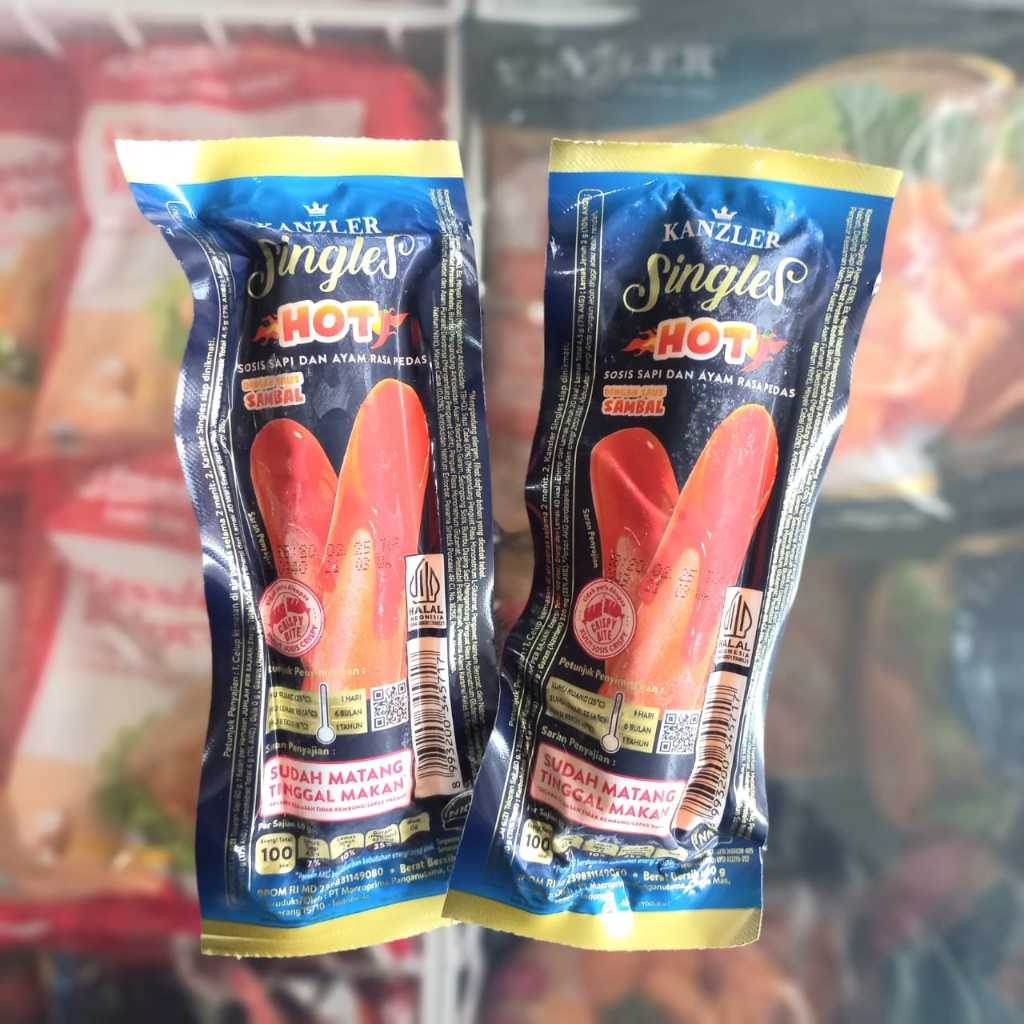 

Kanzler Singles Sosis Hot 65gr