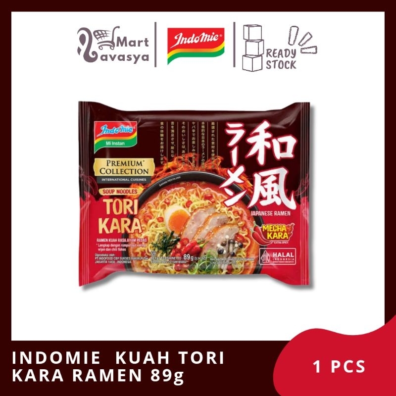 

INDOMIE KUAH TORI KARA RAMEN 89g - 1 PCS - KOTA BANDUNG - LAVASYA MART