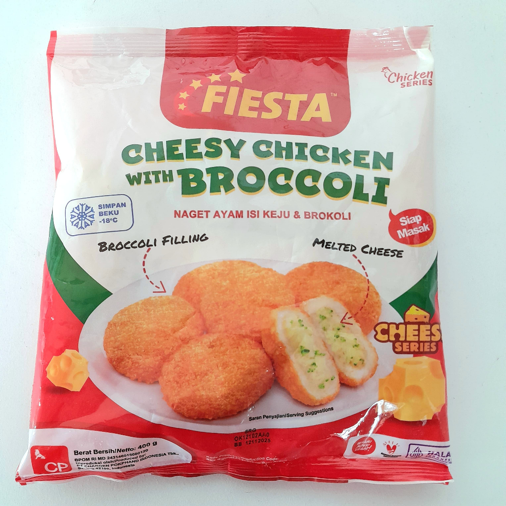 

FIESTA cheesy chicken brocoli 400gr