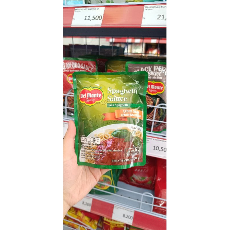 

[ 250 GRAM ] Delmonte Saus Spaghetti 250 Gram Spaghetti Sauce Delmonte 250 Gram
