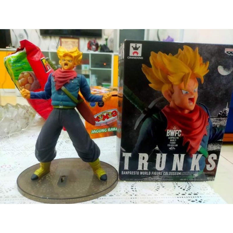 bwfc banpresto world figure colloseum dragon ball figure trunks ss ori