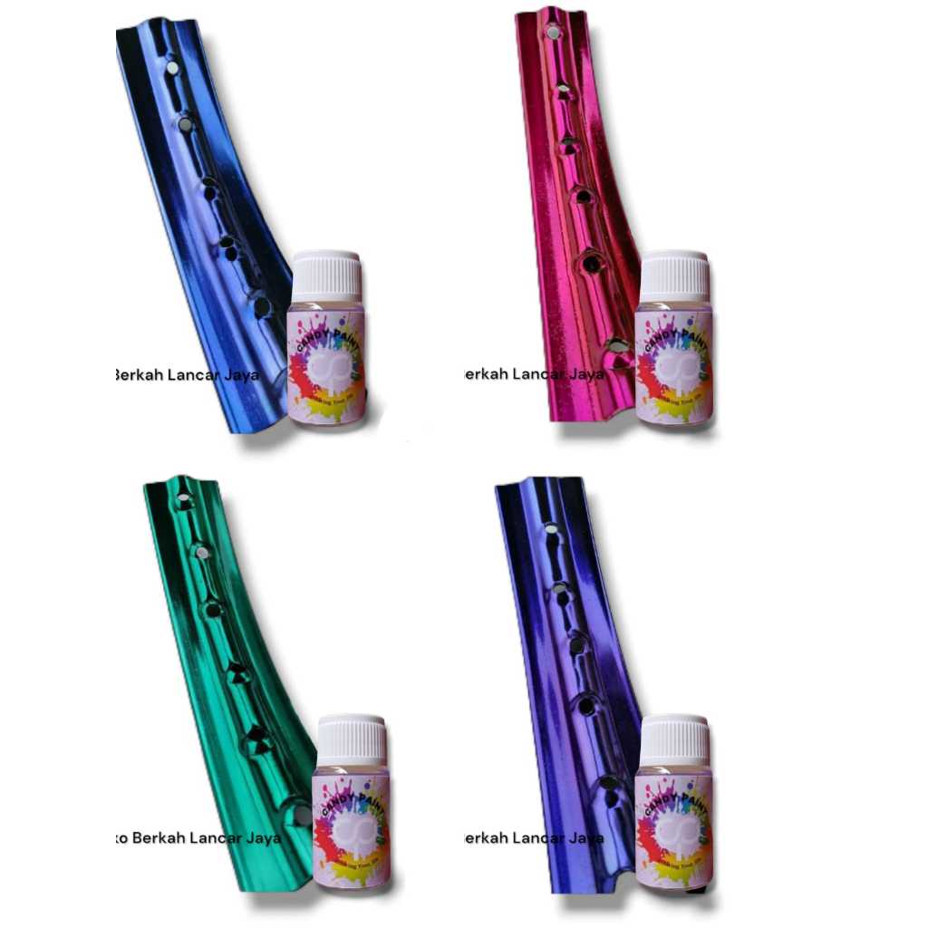 (OLES) CANDY PAINT PEWARNA LOGAM CHROME PELAPIS LOGAM INSTAN CANDY CHROME