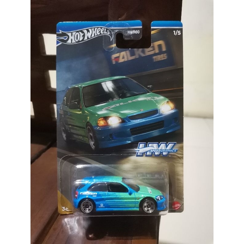 Hotwheels Premium Civic EK9