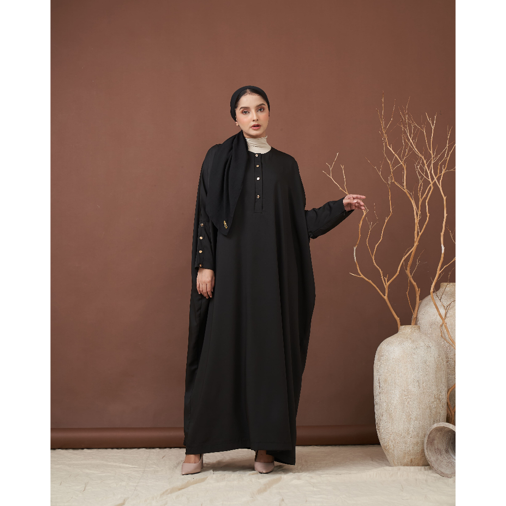 Alma Abaya | Gamis Abaya Polos Dewasa by At_Muflih
