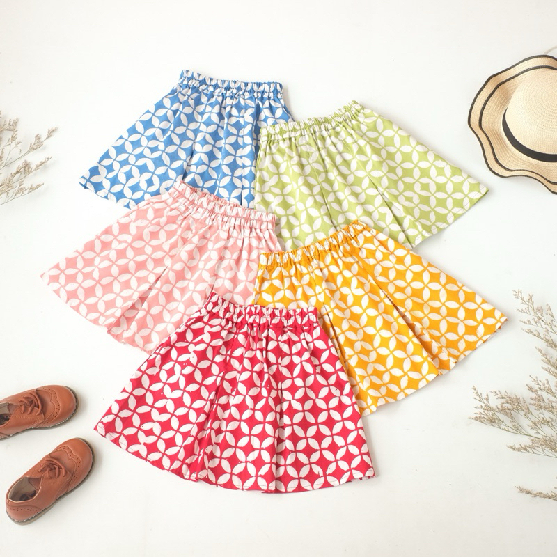 ROK BATIK ANAK KEKINIAN I ROK BATIK LUCU I ROK MOTIF ANAK I ROK BATIK MURAH I ROK ANAK MURAH | BATIK