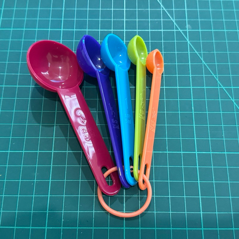 Sendok Takar no (3) set 5pc measuring set Tbsp Tsp sendok makan sendok teh