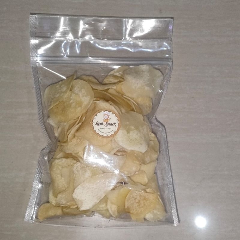 

Kripik Talas Asin 500 gr