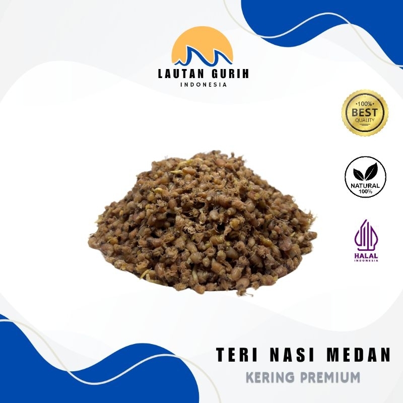 

Baby Cumi Kering Super premium kecil balita baby pilihan enak gurih bersih alami khas medan 250 gram