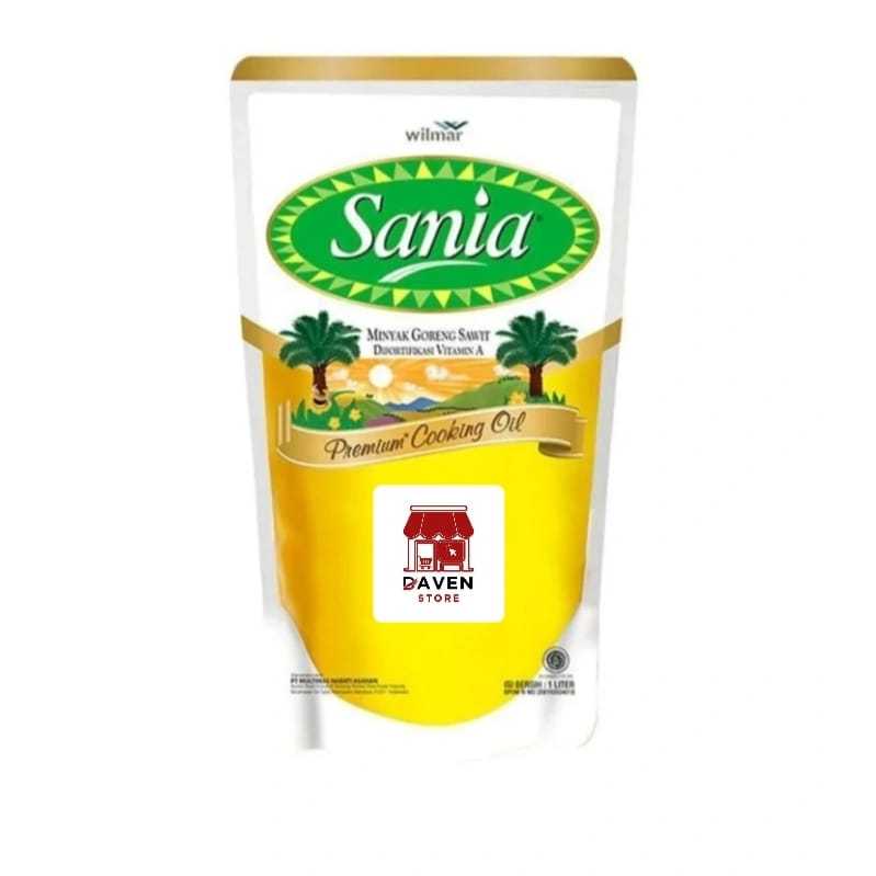 

Sania Minyak Goreng Pouch 1 Liter