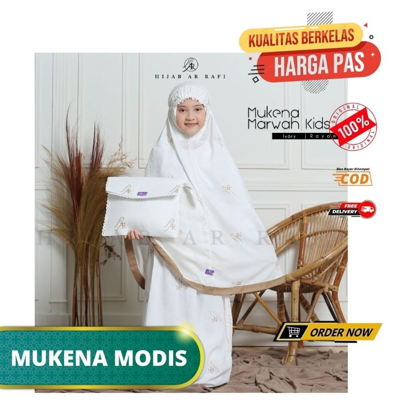 MUKENA MARWAH KIDS BY HIJAB ARRAFI MUKENA TERBARU ARRAFI MUKENA ANAK MUKENA POLOS ANAK MUKENA LEBARA