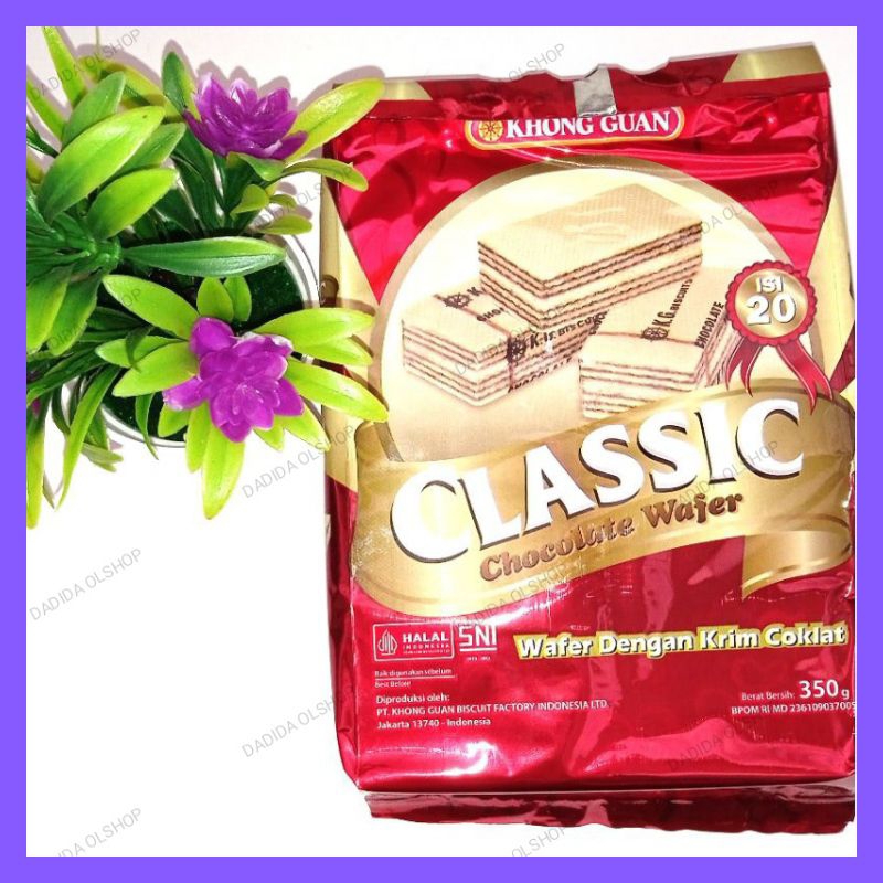 

Khong Guan Classic chocolate wafer 350 g