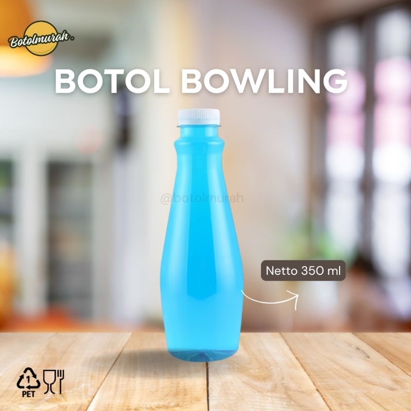Botol plastik 350 ml Bowling