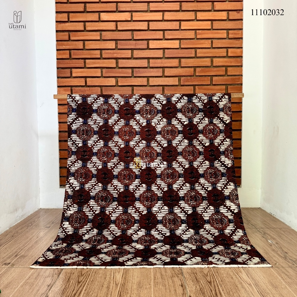 KAIN JARIK 2032 BATIK CAP SOGAN JOGJA MOTIF PUTRI SOLO