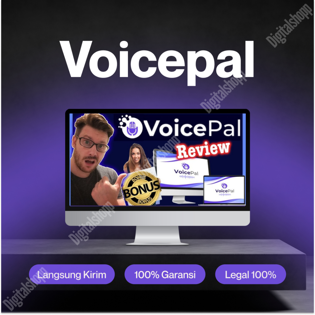 Voicepal AI Unlimited Tools Text to Speech Bahasa indonesia Bergaransi 30 hari