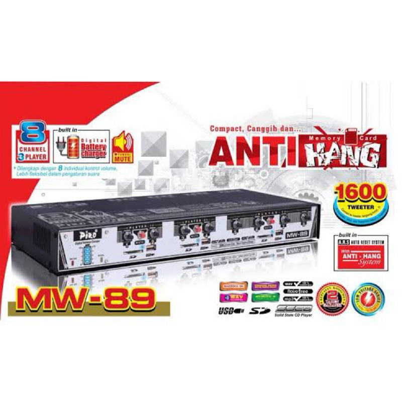 AMPLIFIER WALET  PIRO MW 89