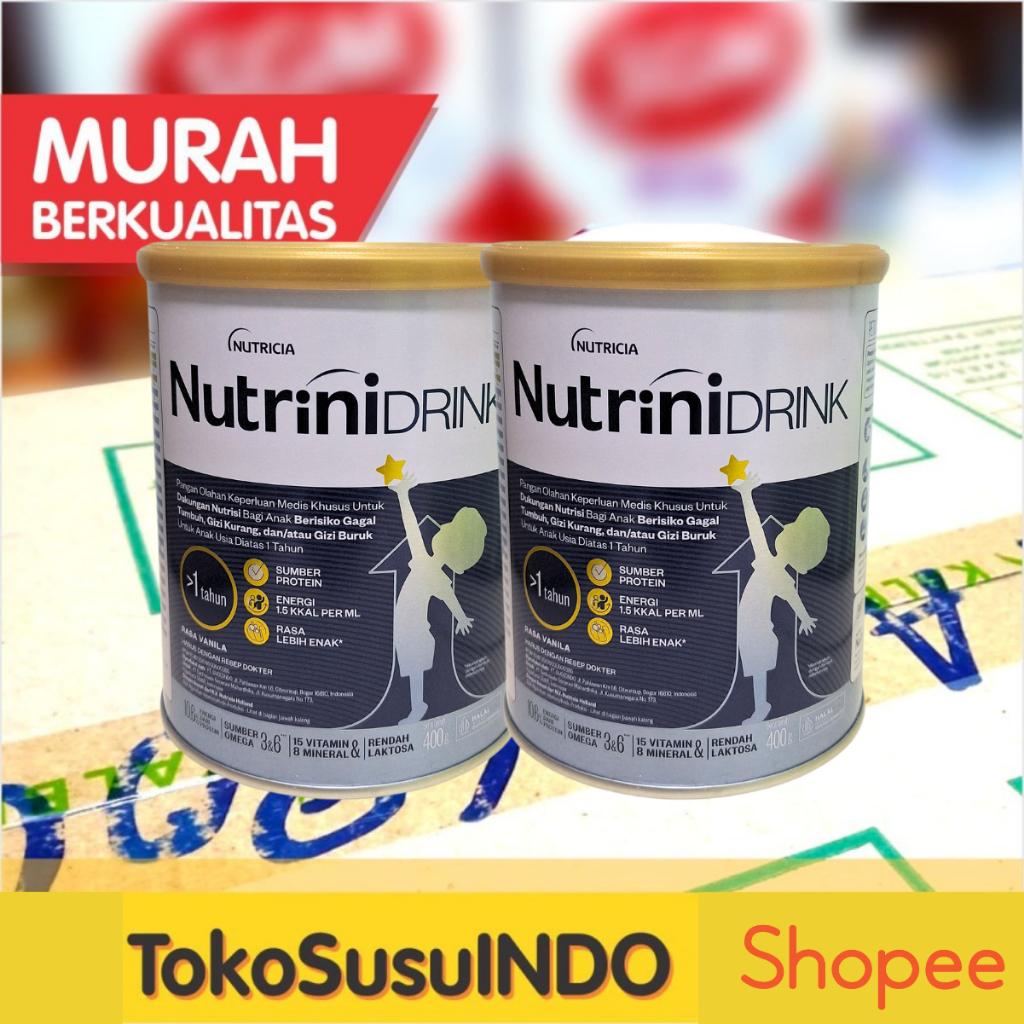 Nutrinidrink Powder - Nutricia Vanila