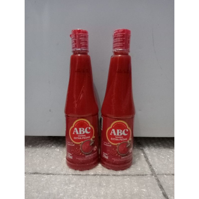 

Saus sambal ABC ekstra pedas 270gr