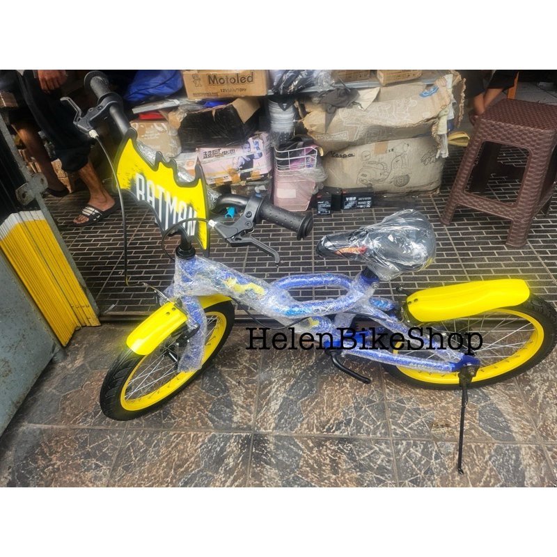 Sepeda bmx 18inch wimcycle batman