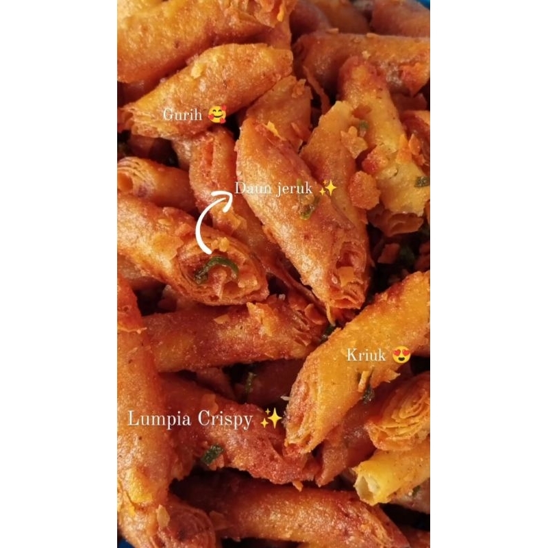 

Cemilan Kulit Lumpia Crispy (kemasan standing pouch)