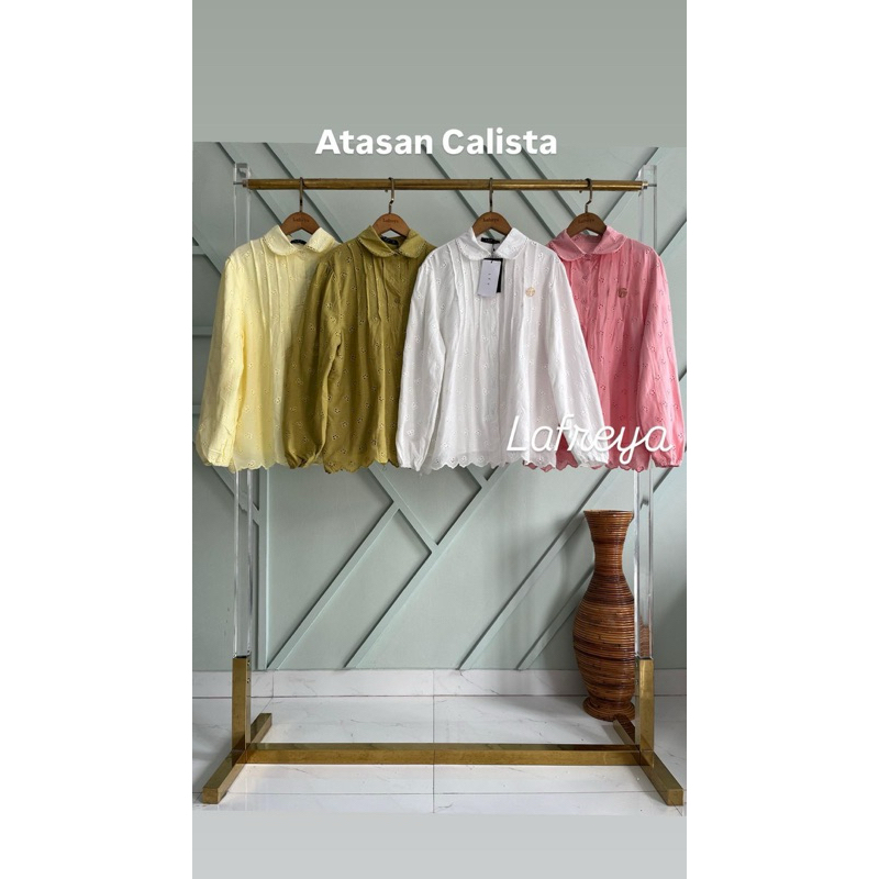 Blouse katun bolong lembut by Lafreya
