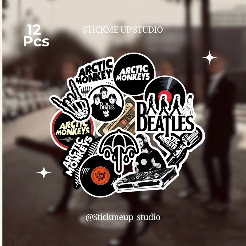 

Stiker Laptop Aesthetic Black And White Paper Vinyl Waterproof Sticker Helm Buku Jurnal Koper Motor Casing