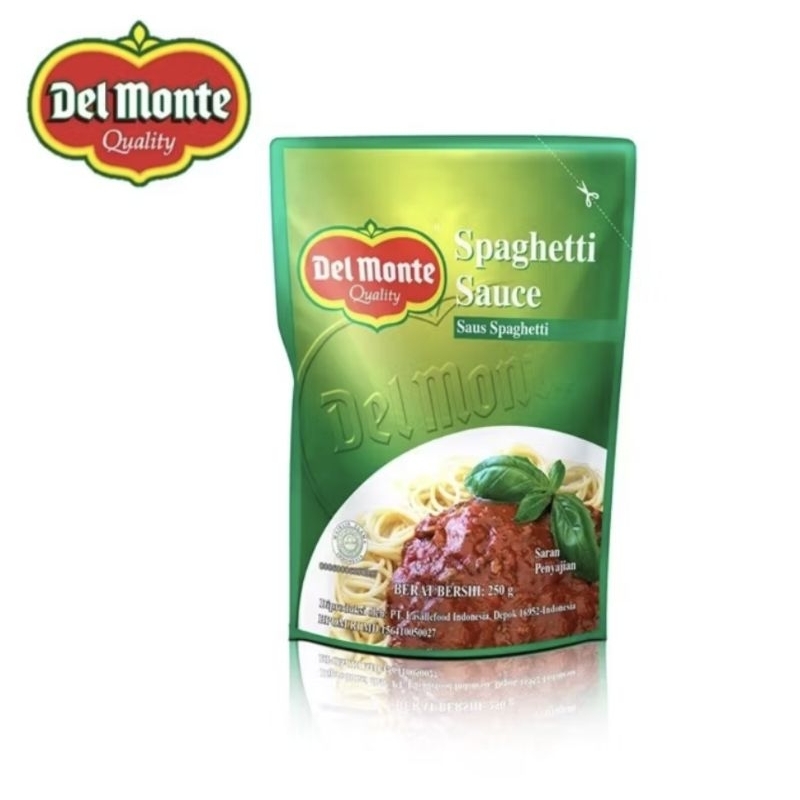 

DELMONTE / Del Monte Spaghetti | Barbeque Saus BBQ| Sauce pouch Original 250gr