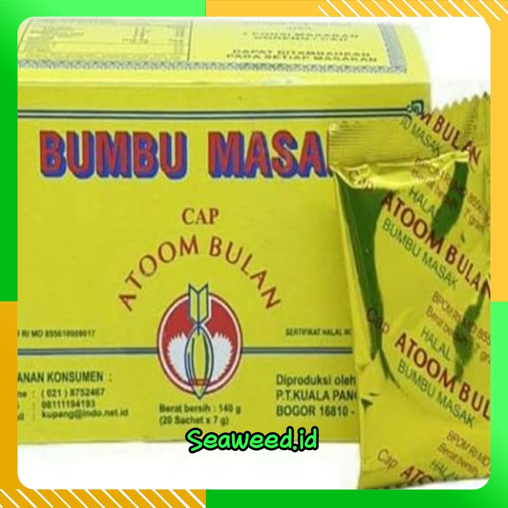 

Atom Bulan bumbu masak serbaguna PER BOX