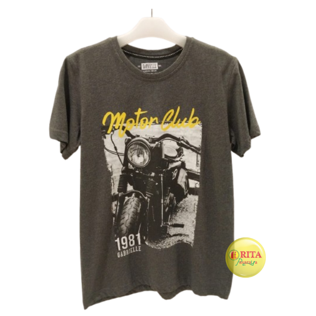 Gabrielle Kaos Lengan Pendek / Kaos Pria