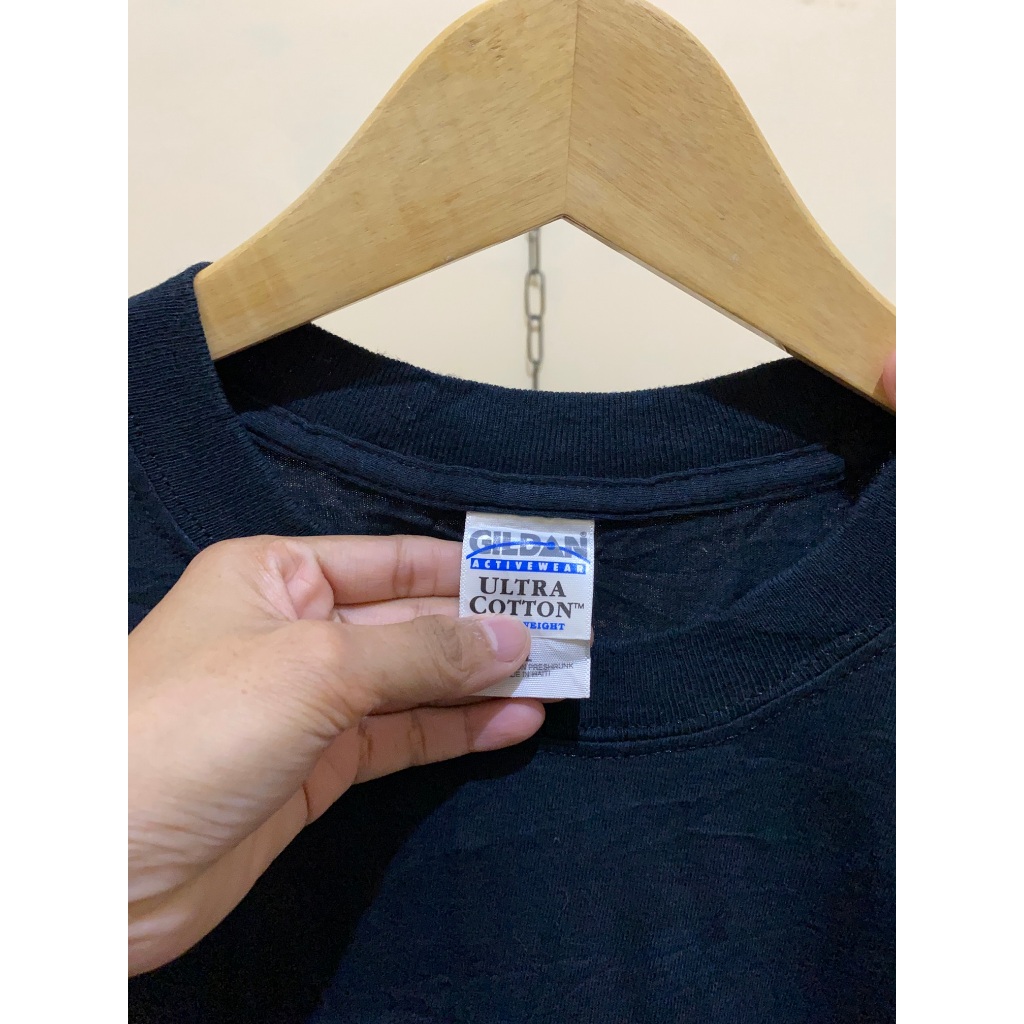 Kaos Gildan WileyX Original Made in USA  Hitam Size XL