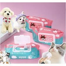 Tisu Basah Bayi Tisu Basah Kucing Anjing Mandi Serbaguna Isi 80 Lembar